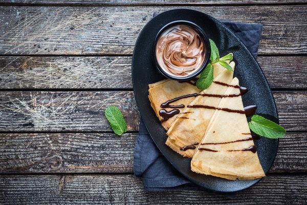 Can You Prepare a Gourmet French Crepe Dish with Sweet and Savory Fillings?